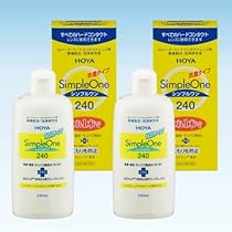 Amazon | シンプルワン 240ml×2本 | 洗浄・保存液